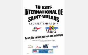 10 kms international de Sait Vulbas 2019