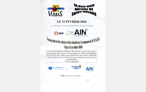 Course - 10,800 kms Nature de Saint Vulbas - 15 février 2026