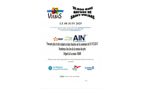 10,800 kms Nature de Saint Vulbas le 8 juin 2025