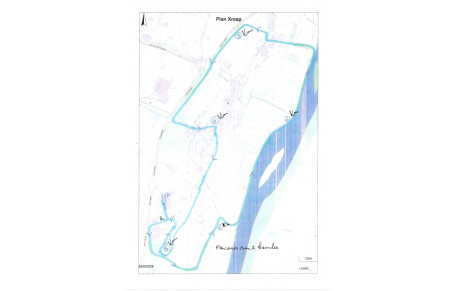 Parcours - 10,800 kms Nature de Saint Vulbas le 8 juin 2025